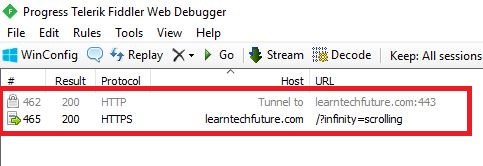 Fiddler Trace of Android Devices – Learn Tech Future