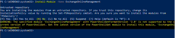 Exchange Online Powershell v2 – Learn Tech Future