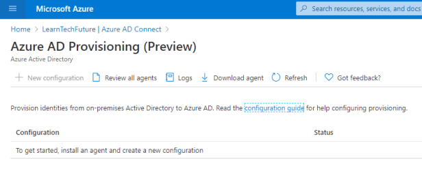Azure AD Connect cloud Provisioning – Learn Tech Future