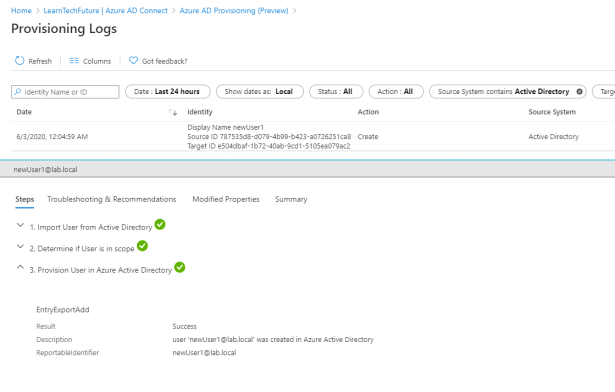 Azure AD Connect cloud Provisioning – Learn Tech Future